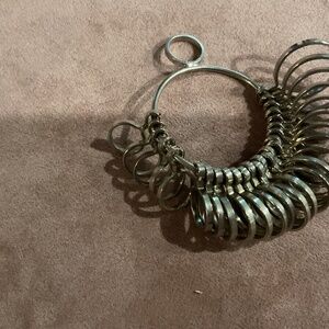 Ring size measurement set